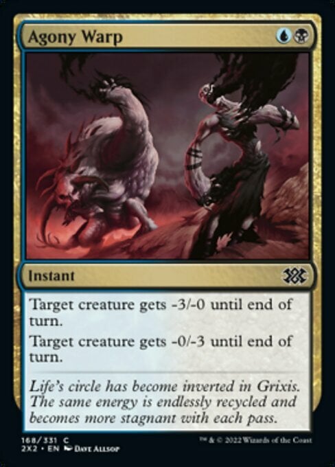Agony Warp Card Front
