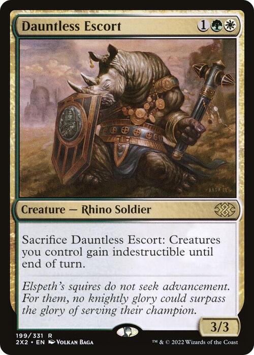 Scorta Intrepida Card Front