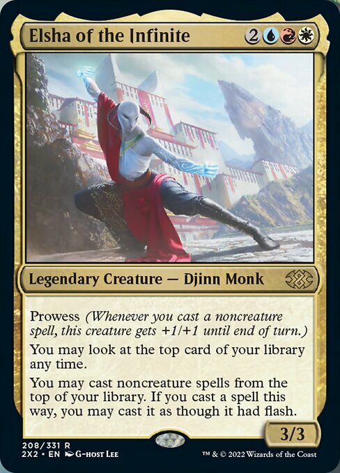 Elsha of the Infinite Card Front