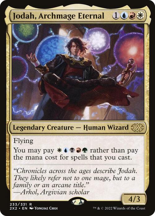 Jodah, Arcimago Eterno Card Front