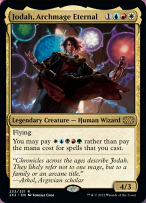 Jodah, Archmage Eternal Card Front