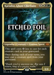 Karador, Ghost Chieftain · Etched Foil 514
