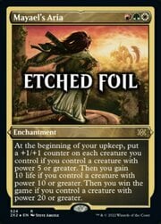 Mayael's Aria · Etched Foil 524