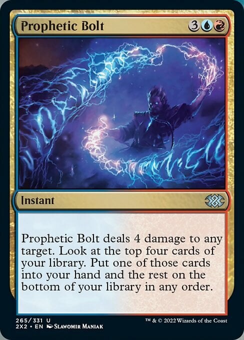 Prophetic Bolt Card Front