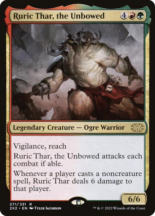 Ruric Thar, L'Indomito Card Front