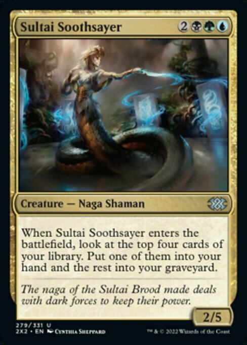 Sultai Soothsayer Card Front