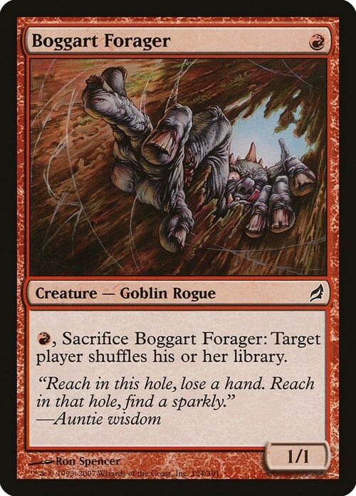 Foraggiere Boggart Card Front