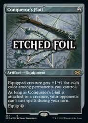 Conqueror's Flail · Etched Foil 557