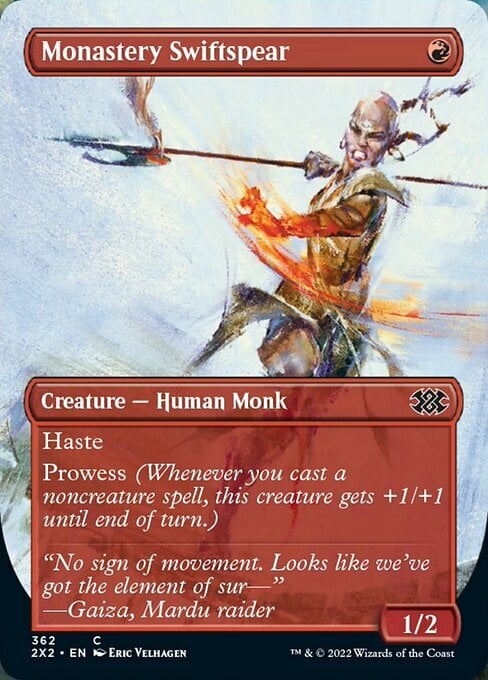 Monastery Swiftspear Card Front