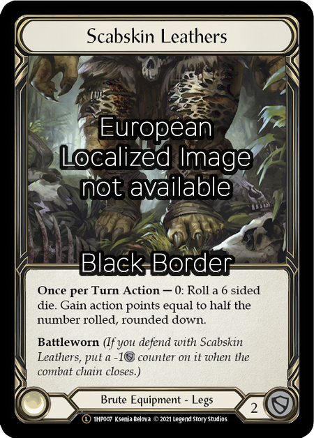 Scabskin Leathers Card Front