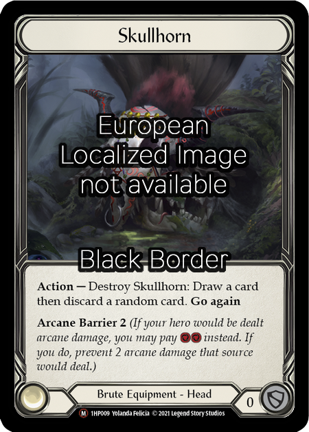 Skullhorn Card Front