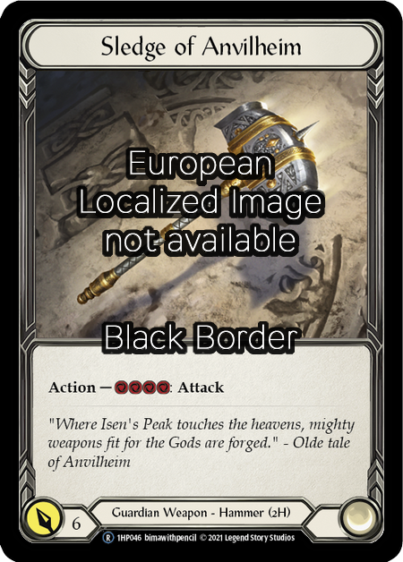 Sledge of Anvilheim Card Front