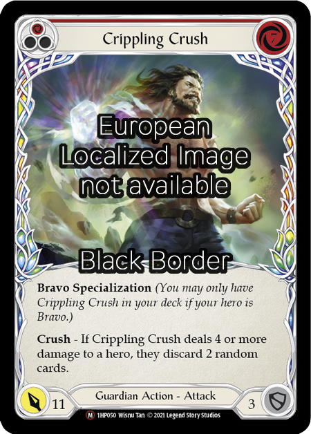 Crippling Crush Card Front