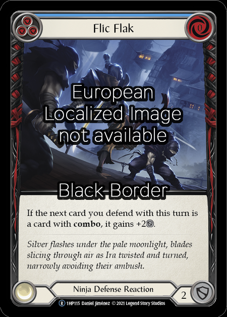 Flic Flak (Blue) Card Front
