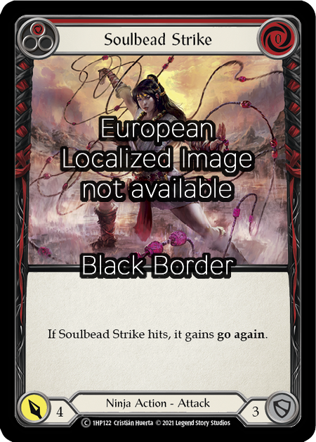 Soulbead Strike - Red Card Front