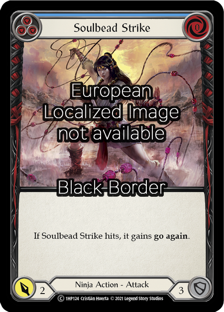 Soulbead Strike (Blue) Card Front
