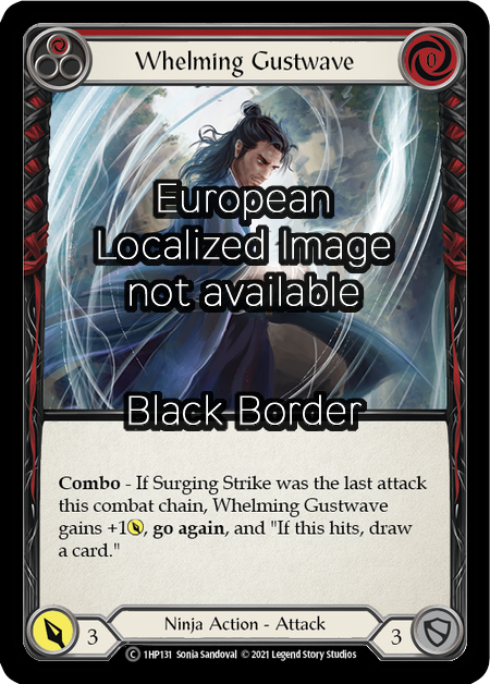 Whelming Gustwave (Red) Card Front