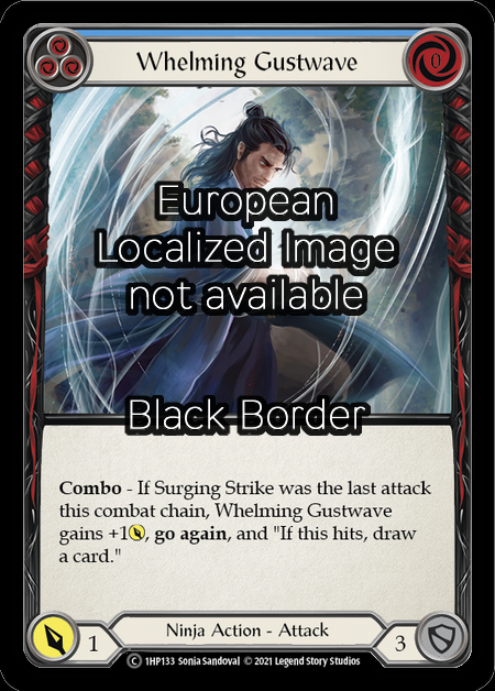 Whelming Gustwave (Blue) Card Front