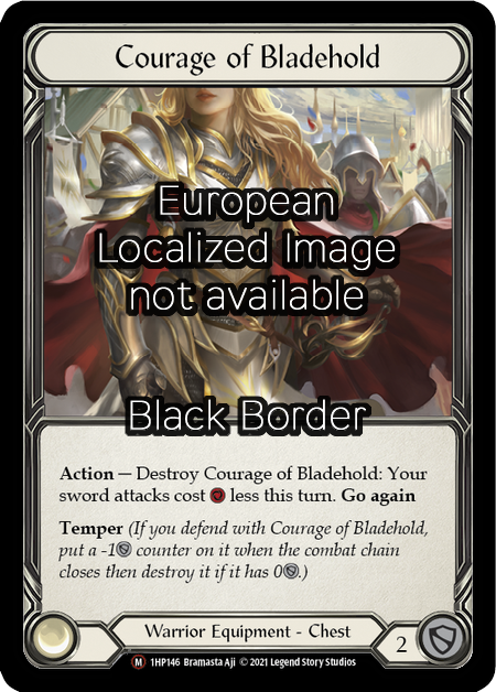 Courage of Bladehold Card Front