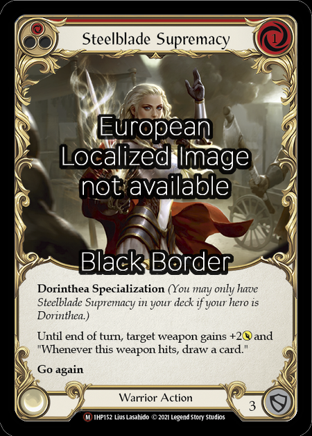 Steelblade Supremacy Card Front
