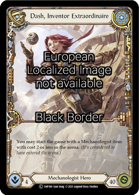 Dash, Inventor Extraordinaire Card Front