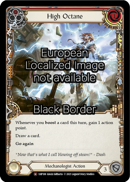 High Octane Card Front