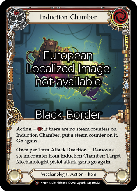 Induction Chamber Card Front