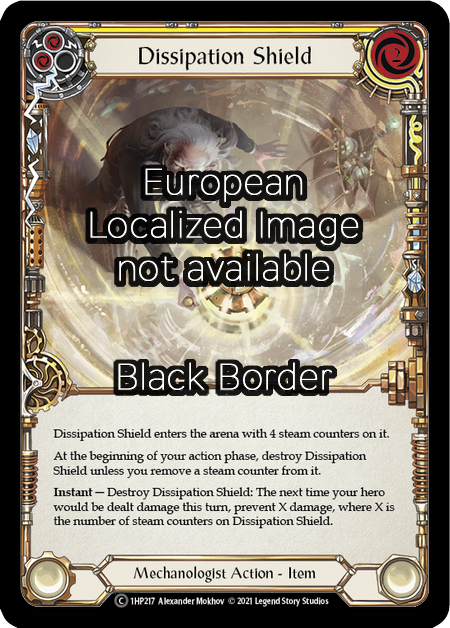 Dissipation Shield Card Front