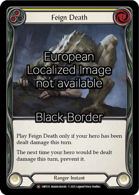 Feign Death Card Front