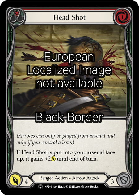 Head Shot - Red Card Front