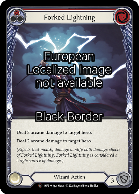 Forked Lightning Card Front