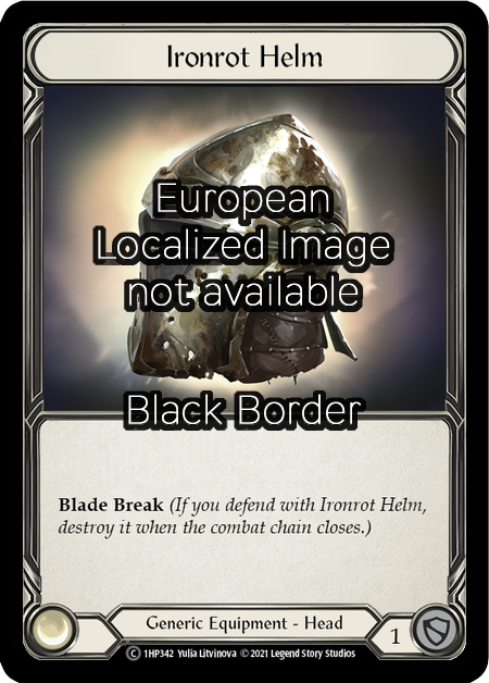 Ironrot Helm Card Front