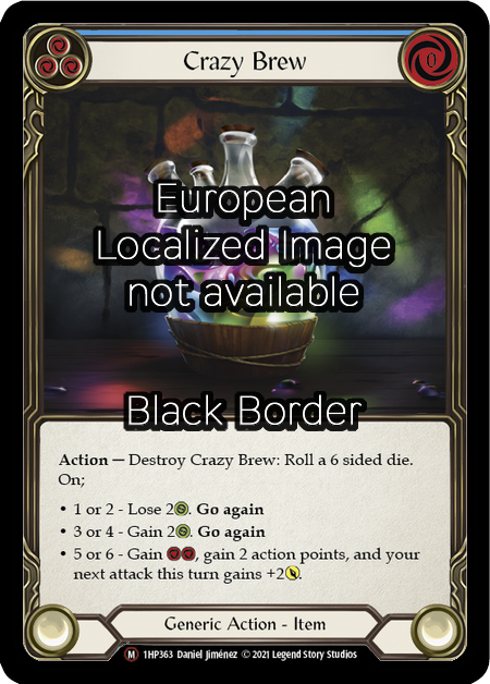 Crazy Brew Card Front