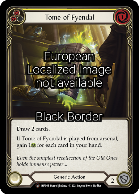 Tome of Fyendal Card Front