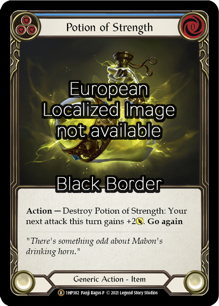 Potion of Strength Card Front