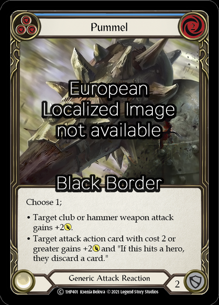 Pummel (Blue) Card Front