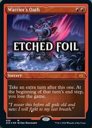 Warrior's Oath · Etched Foil 456