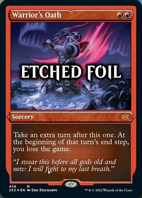 Warrior's Oath Card Front