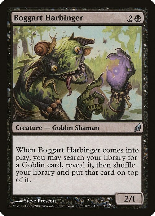 Boggart Harbinger Card Front