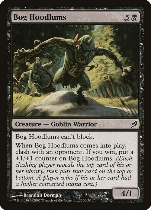 Bog Hoodlums Card Front