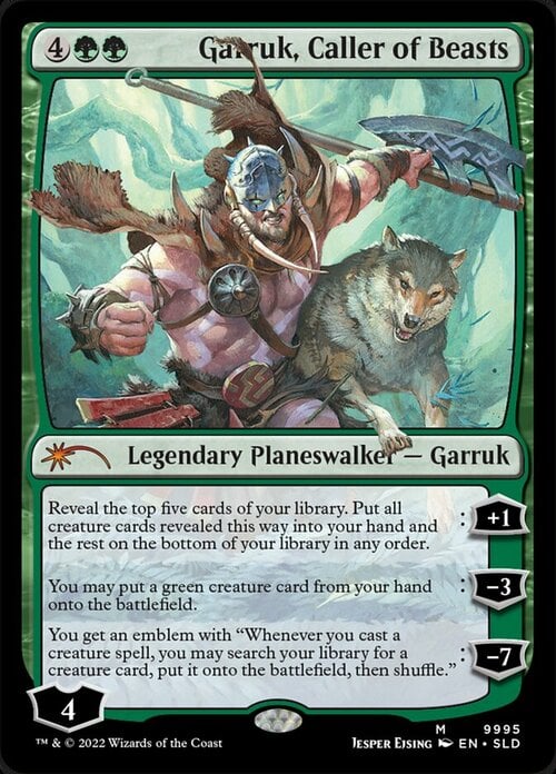 Garruk, Caller of Beasts Card Front