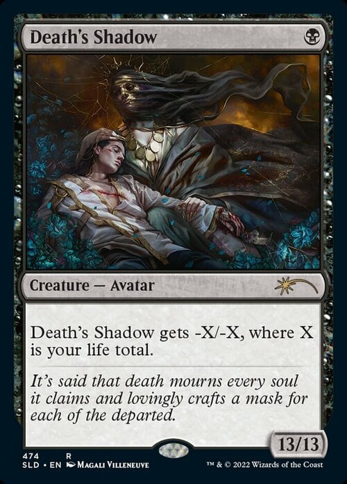 Death's Shadow Card Front