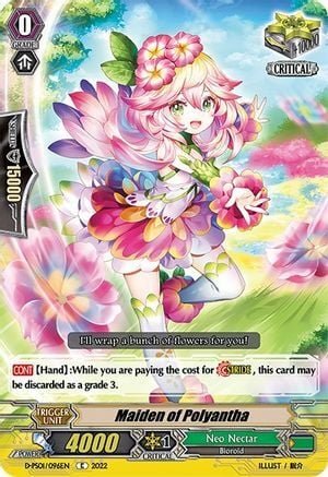 Maiden of Polyantha [P Format] Card Front