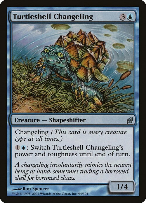 Turtleshell Changeling Card Front