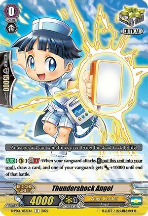 Thundershock Angel Card Front