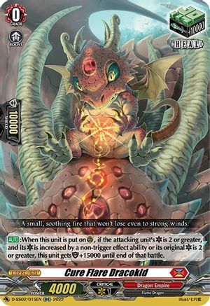 Cure Flare Dracokid [D Format] Card Front
