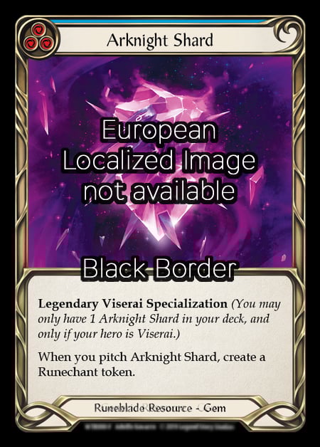 Rainbow Foil】Arknight Shard Flesh & Blood - Crucible of War