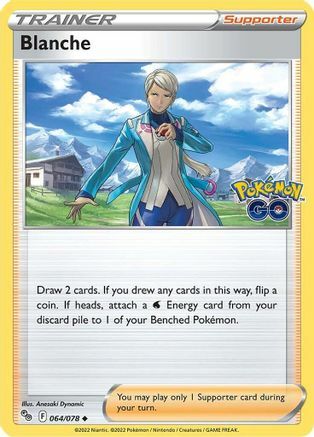 Blanche Card Front