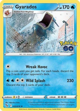 Gyarados [Wreak Havoc | Wild Splash] Card Front