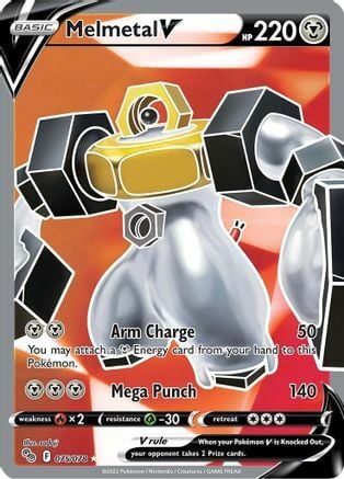 Melmetal V [Arm Charge | Mega Punch] Frente